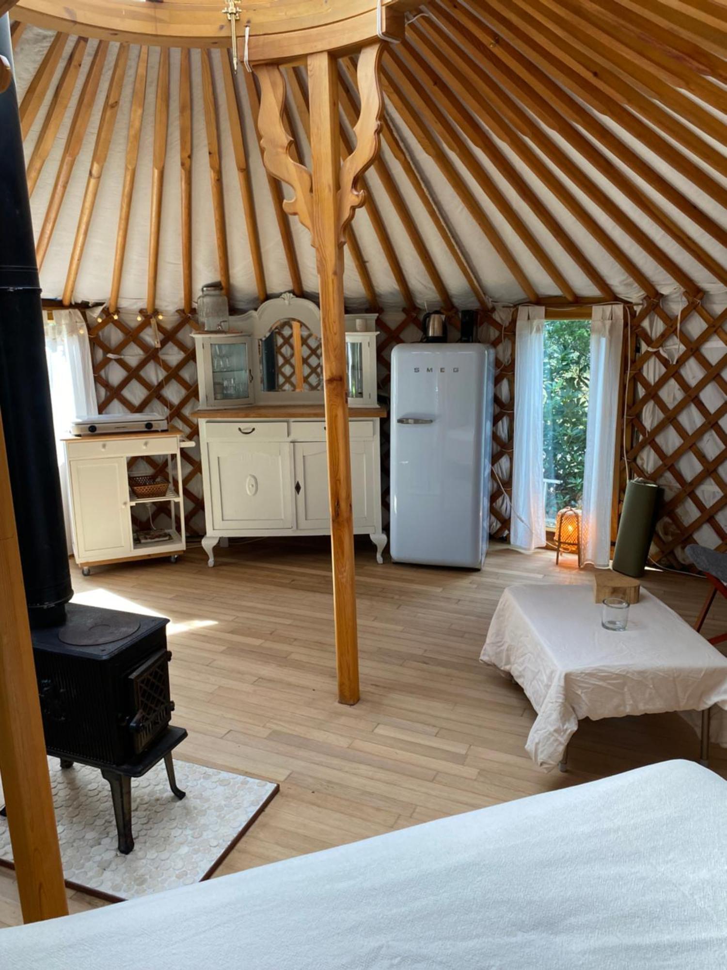 Ons Yurt Huisje In Het Bos Hollandsche Rading Exterior foto