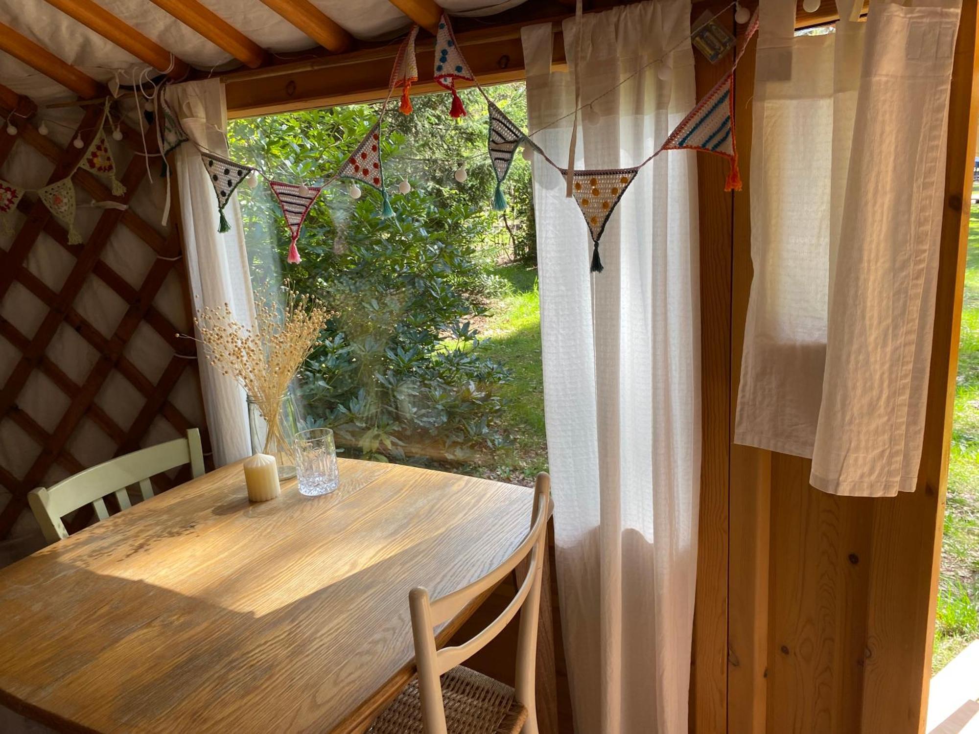 Ons Yurt Huisje In Het Bos Hollandsche Rading Exterior foto