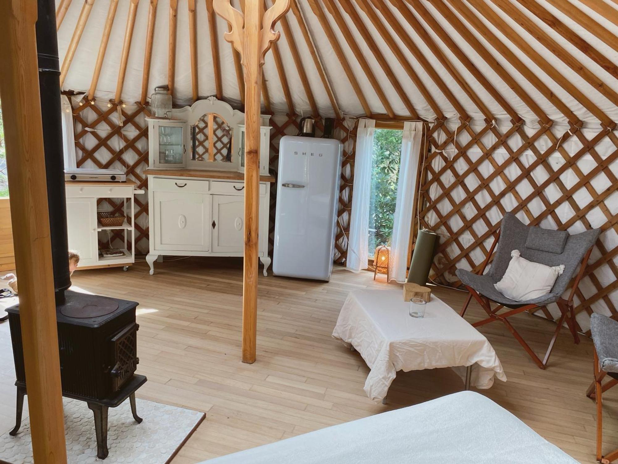 Ons Yurt Huisje In Het Bos Hollandsche Rading Exterior foto