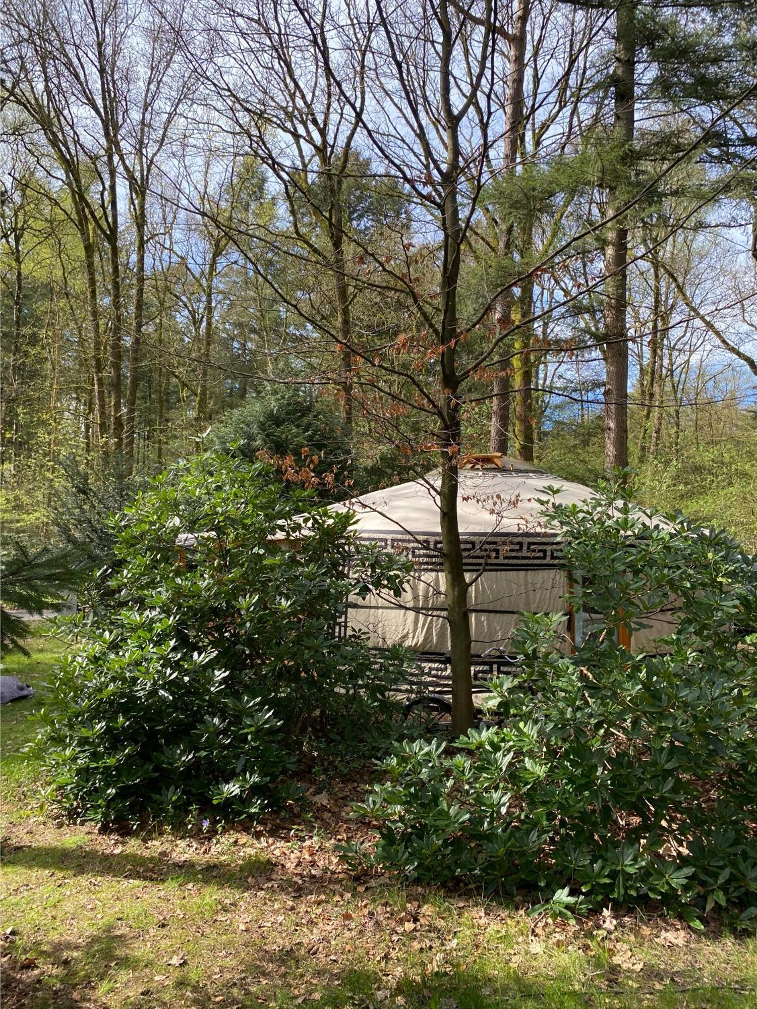 Ons Yurt Huisje In Het Bos Hollandsche Rading Exterior foto